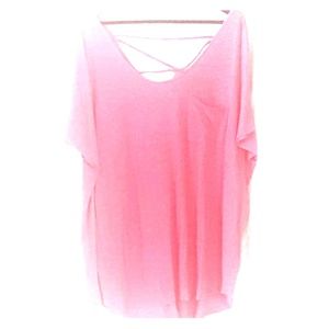 Faded Glory - T-shirt - Pink - 3x